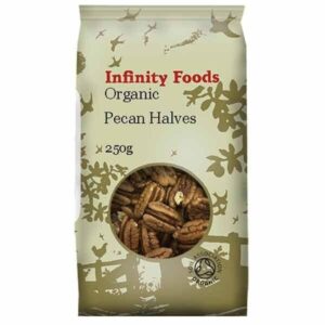 ORGANIC PECANS HALVES 250G