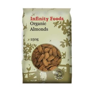 Organic Almonds 250g