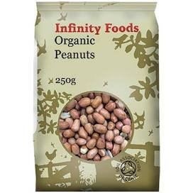 Organic peanuts 250g