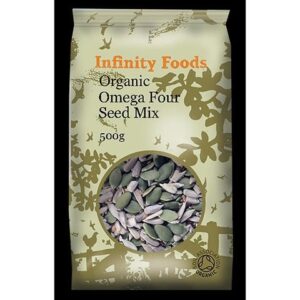 organic omega four seed mix 500g