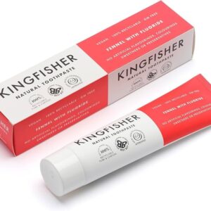Kingfisher fennel & fluoride toothpaste 100ml