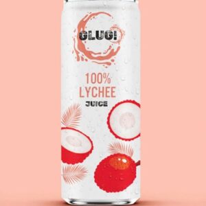 Glug 100% Lychee juice 320ml