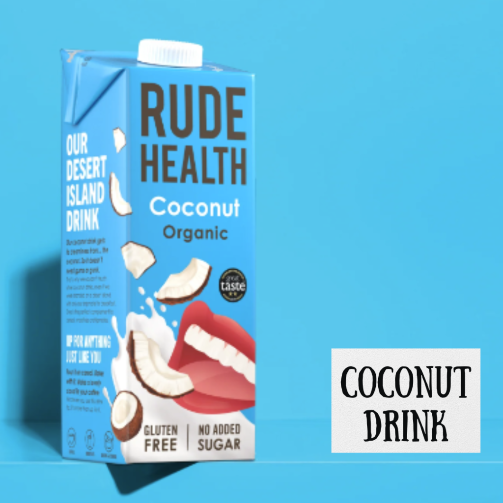 Rude health coconut drink  organic 1L