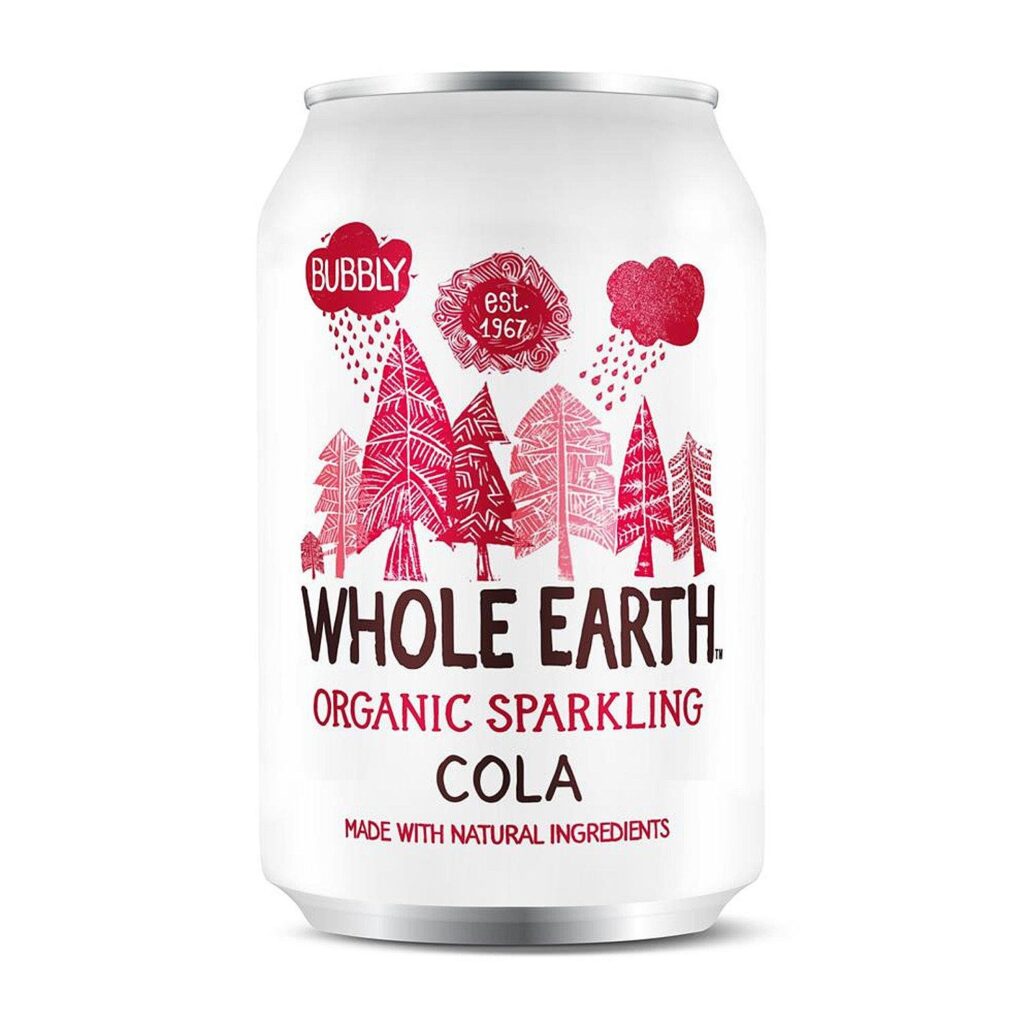 Whole Earth organic sparkling Cola 330ml