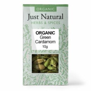 Just natural Organic Green Cardamom 10g