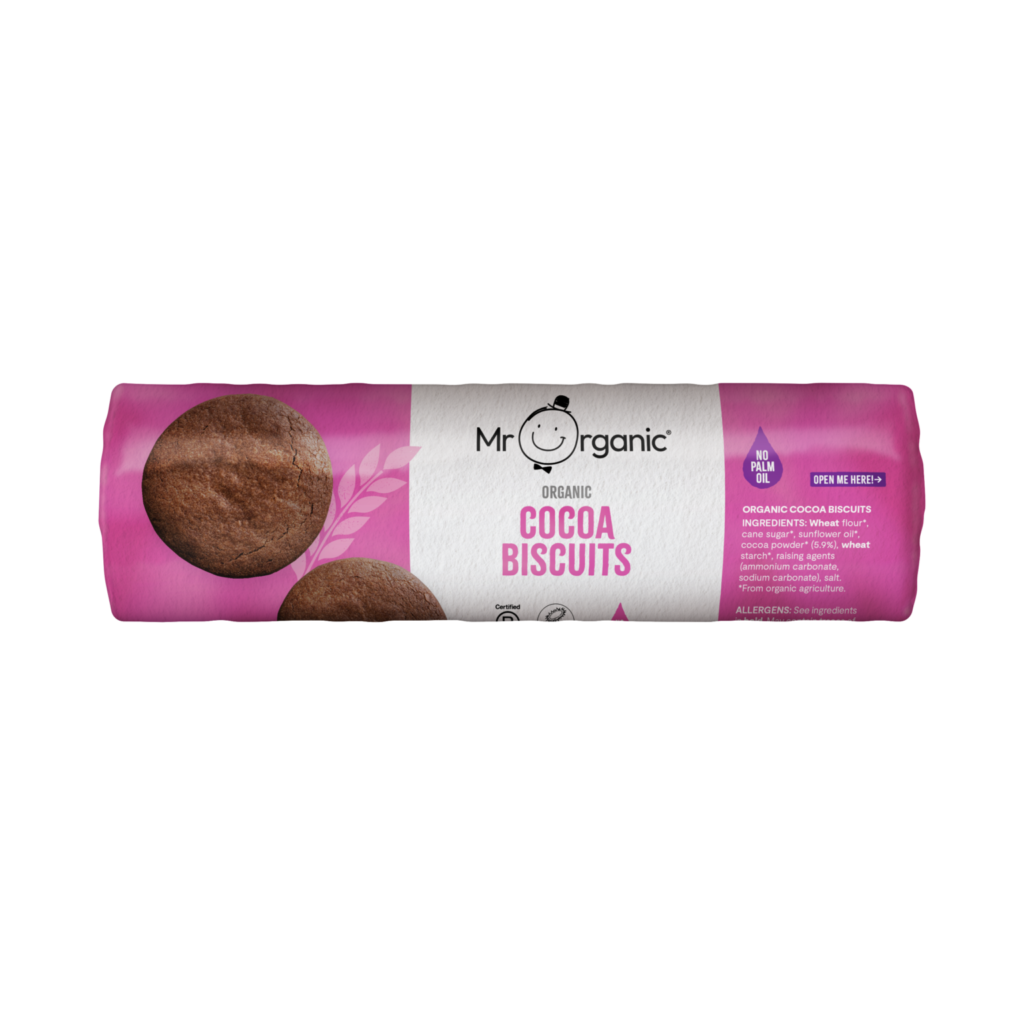 Mr Organic Cocoa Biscuits