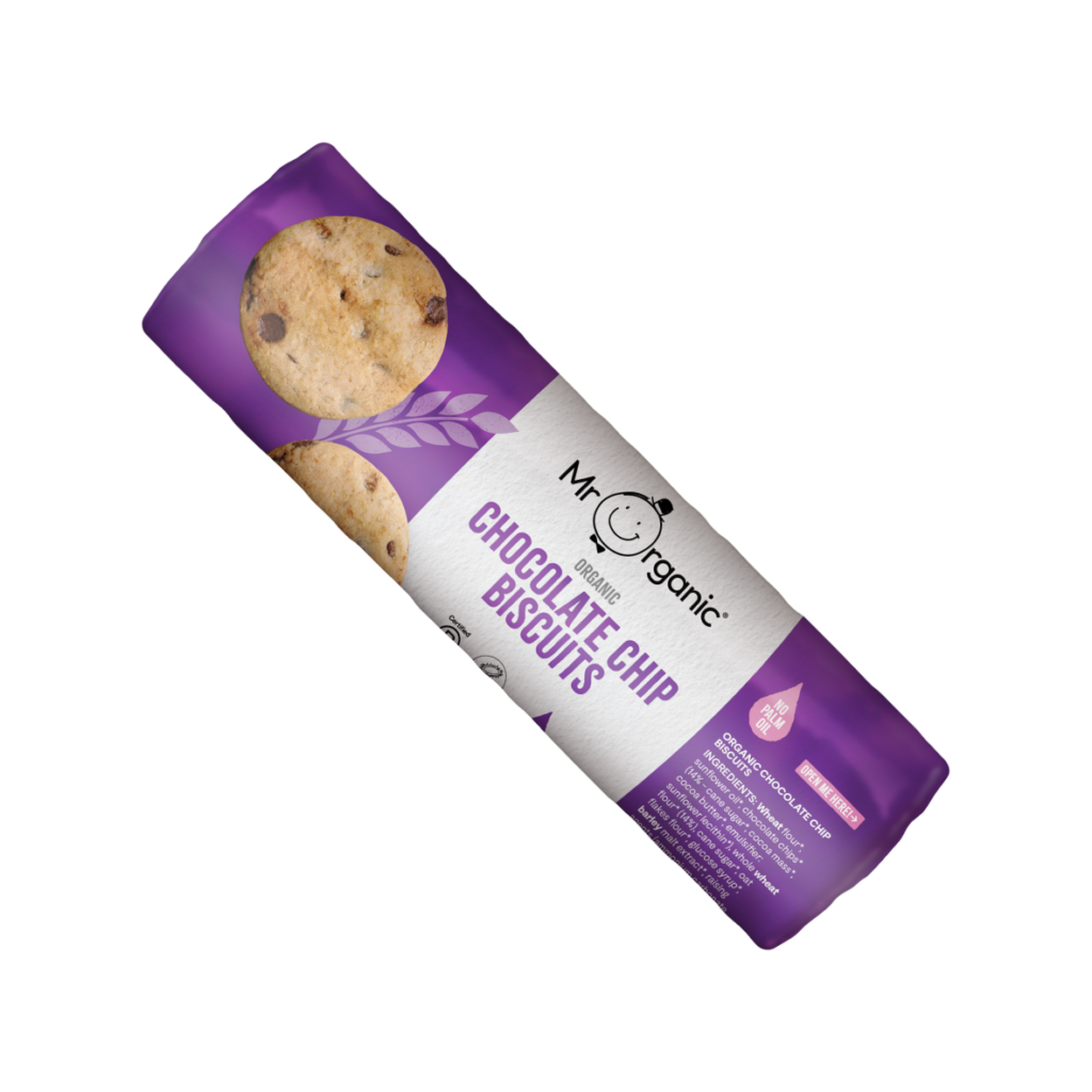 MrOrganic Choc Chip Digestive Biscuit 250g
