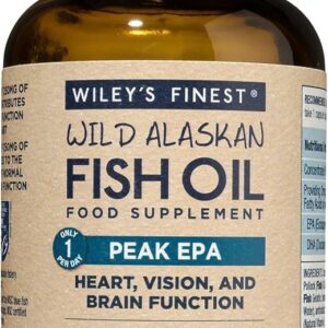Wiley's Finest Fish oil peak Epa 30 capsules