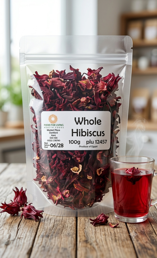 Whole hibiscus 100g