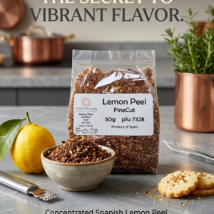 Lemon peel fine cut 50g