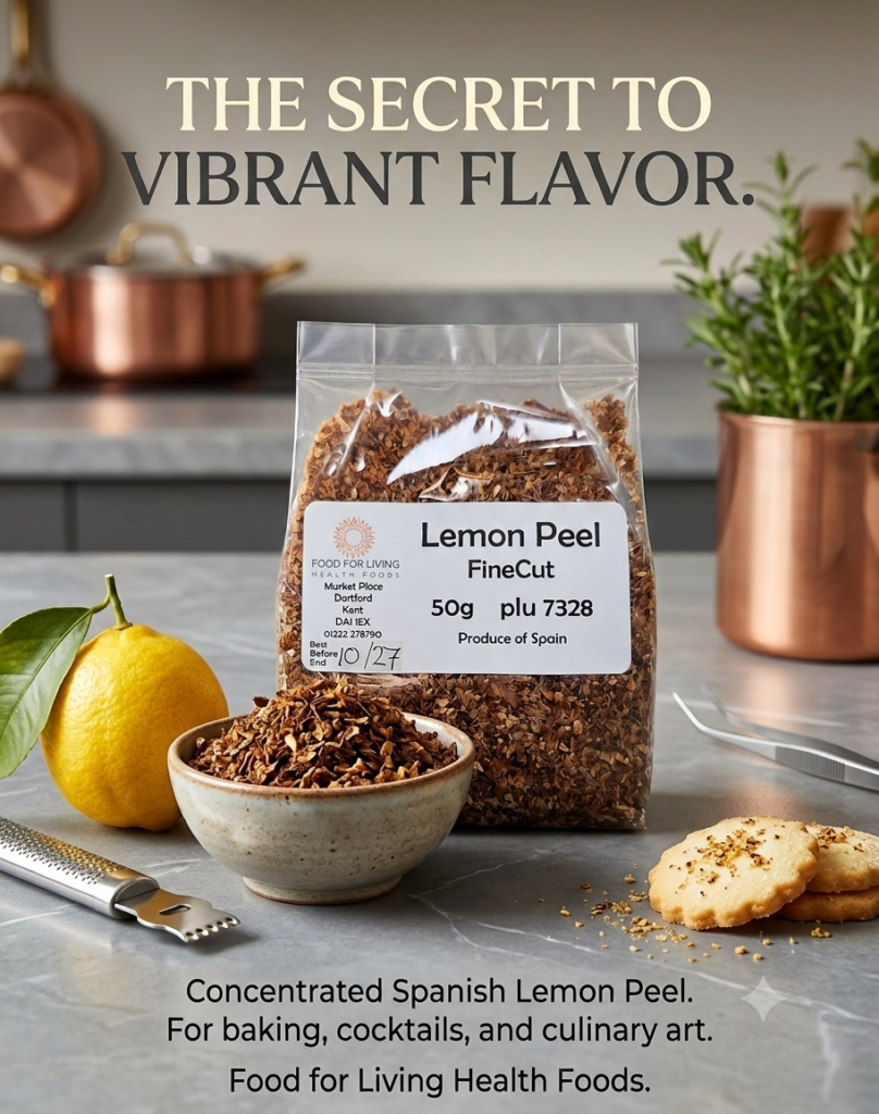 Lemon peel fine cut 50g