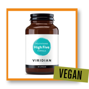 Viridian Multivitamin High Five Formula 30 capsules