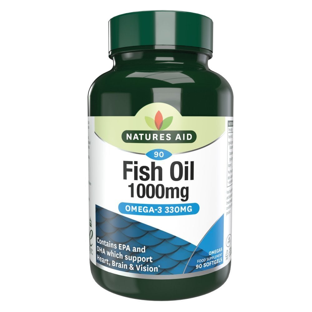 Natures Aid Fish oil 1000mg 90 softgels