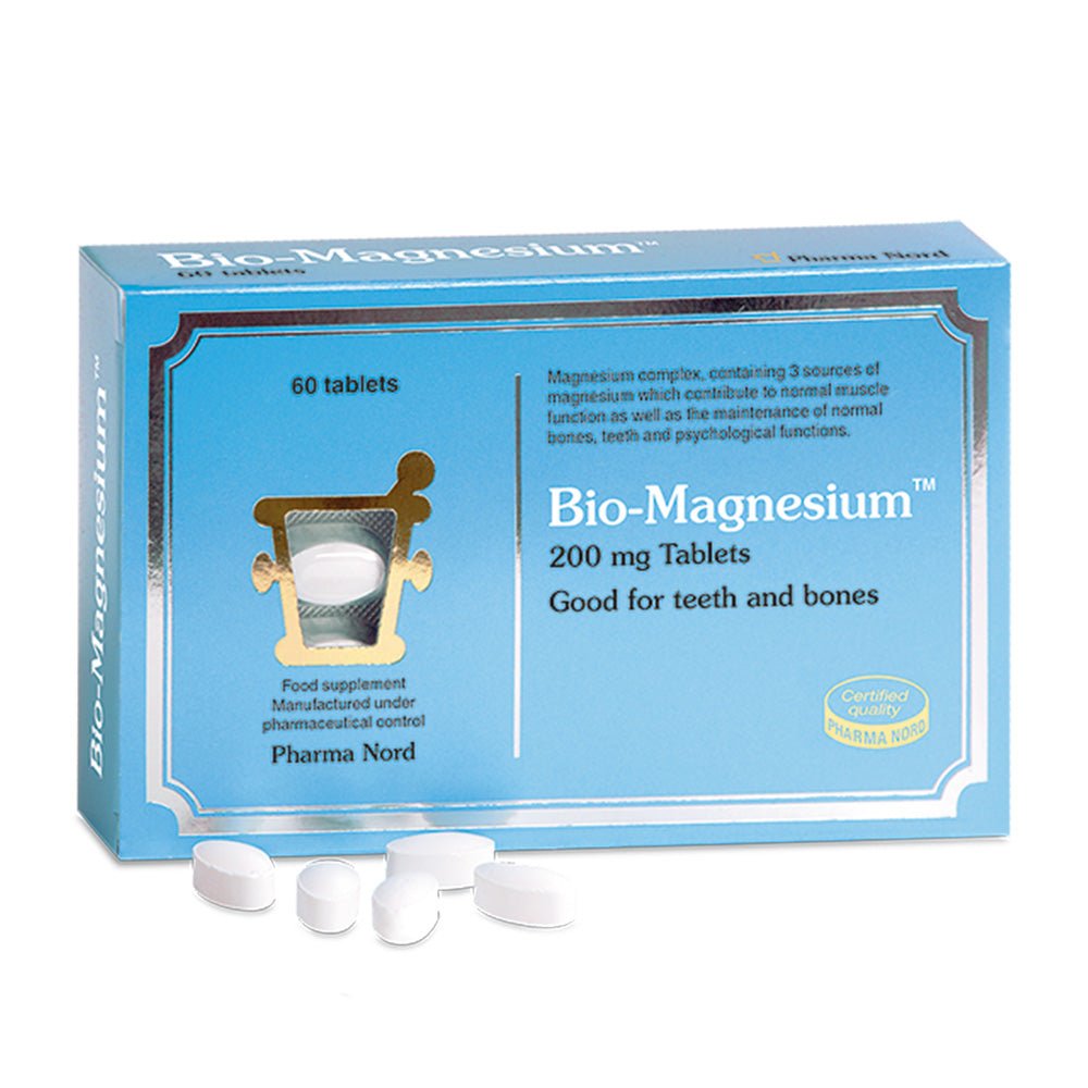 Bio- magnesium 200mg
 60  Tablets