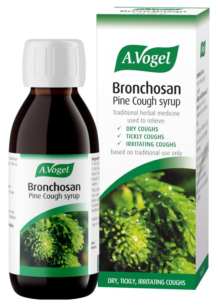 A Vogel Bronchosan pine cough syrup 100ml