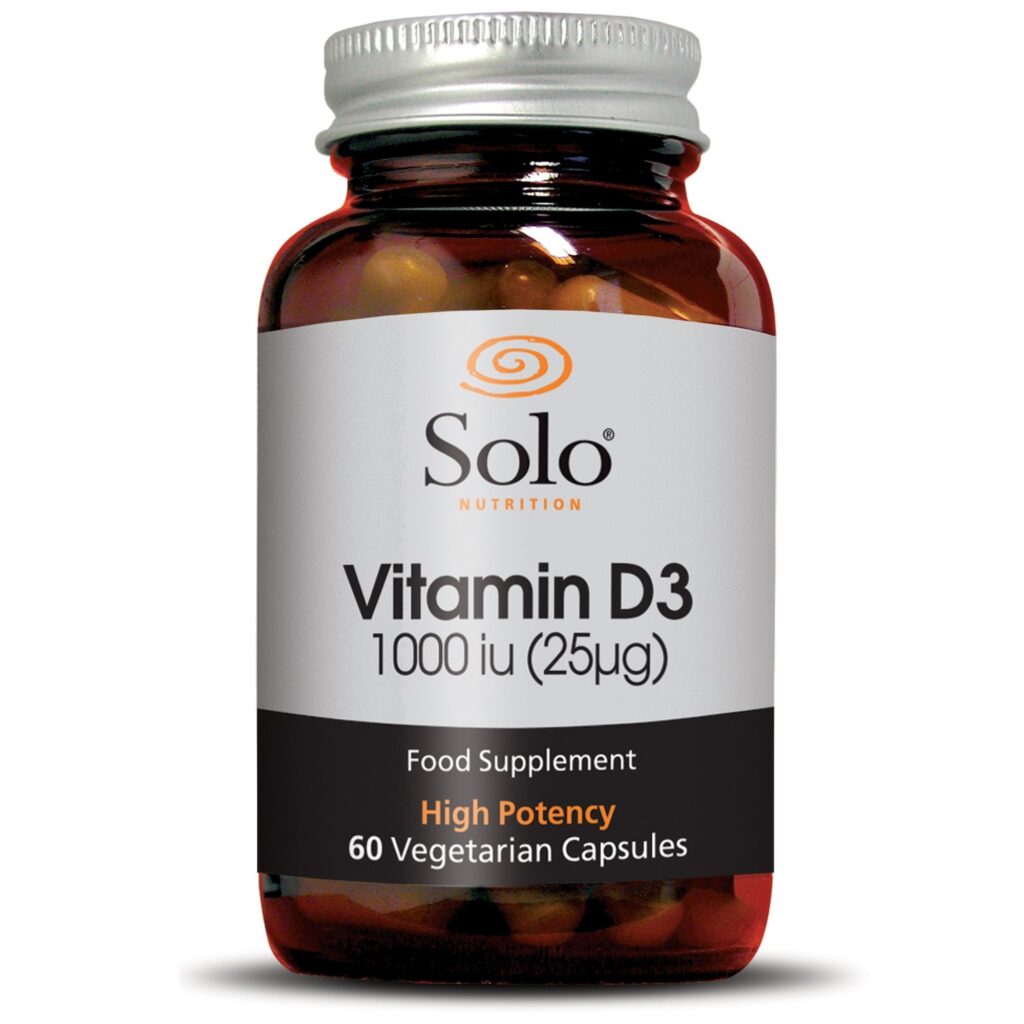 Solo Nutrition Vitamin D3 1000iu