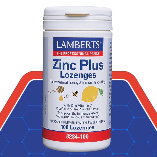 Lamberts Zinc Plus Lozenges 100capsules