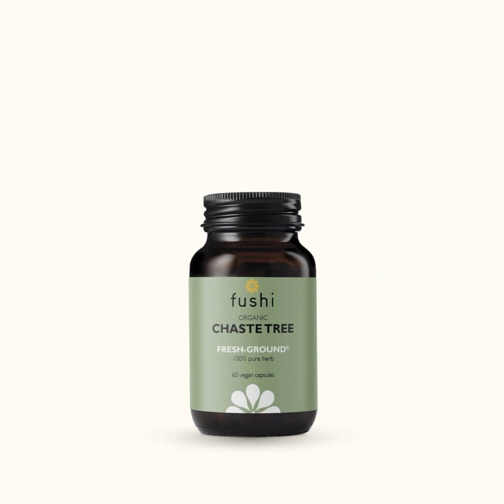 Fushi Agnus Castus organic 100%pure herb 60vegan capsules