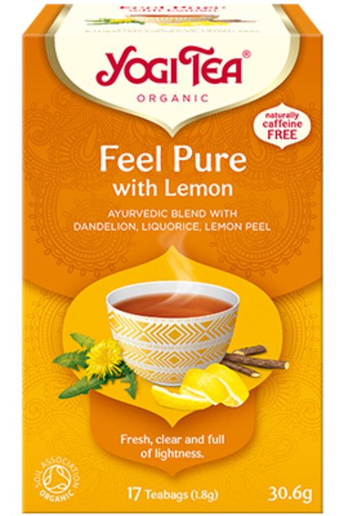 Yogi Tea Feel Pure with Lemon 17 bags