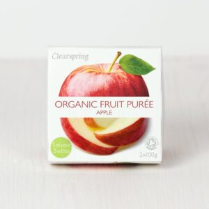 Organic Fruit Purée Apple       2x100g