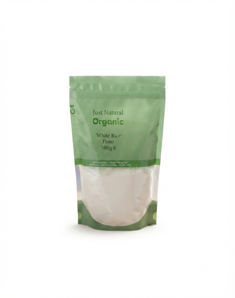 Just Natural Organic White Rice Flour 500g