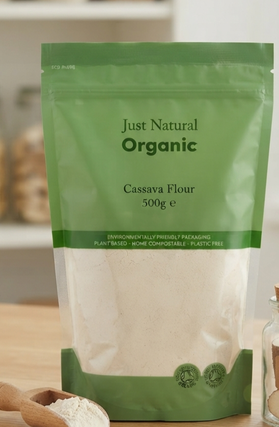 Just Natural Organic Cassava Flour 500g