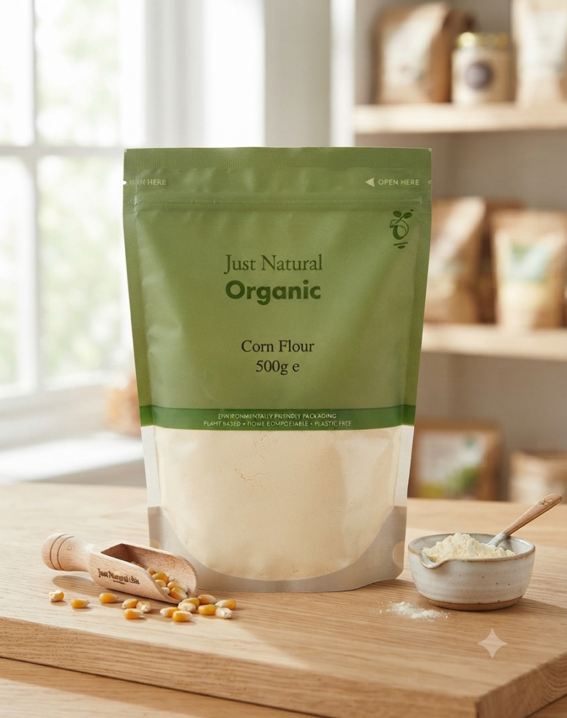 Just Natural Organic Corn Flour 500g