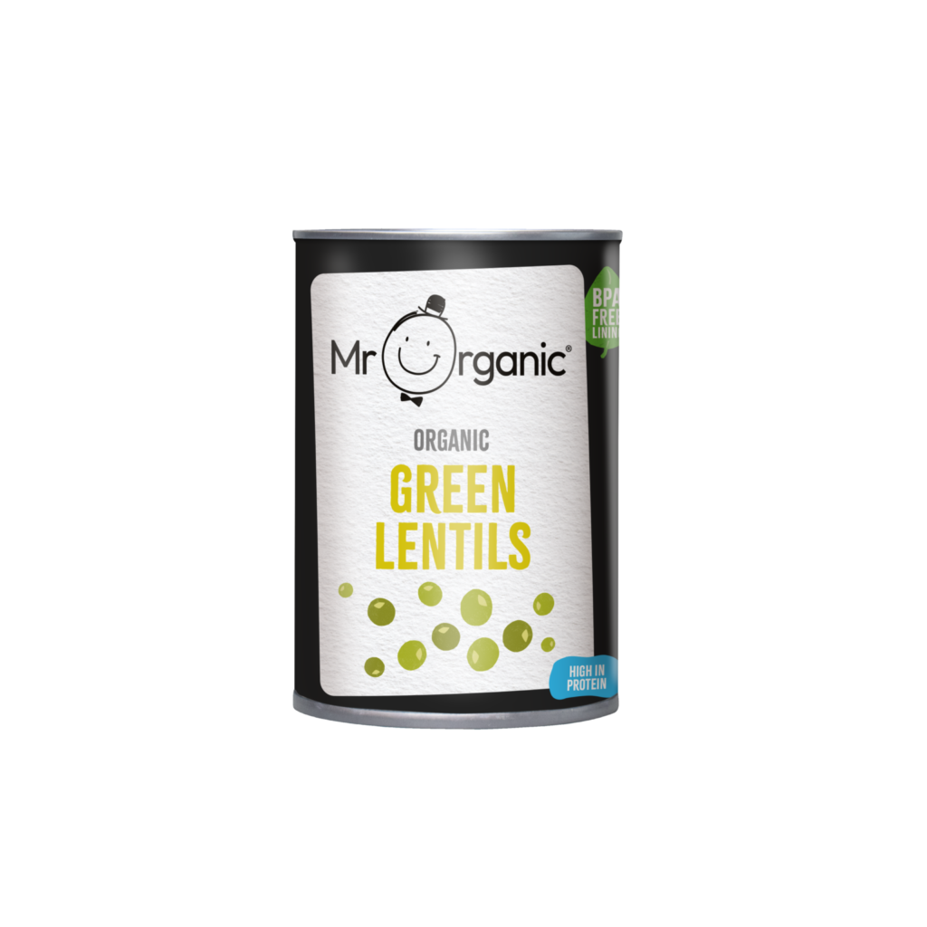 Mr Organic organic Green Lentils 400g