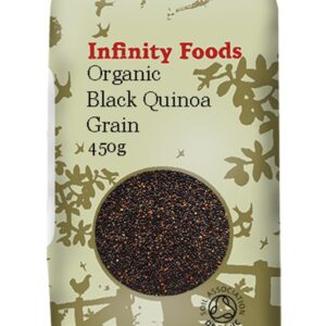 Infinity foods organic Black Quinoa Grain 450g