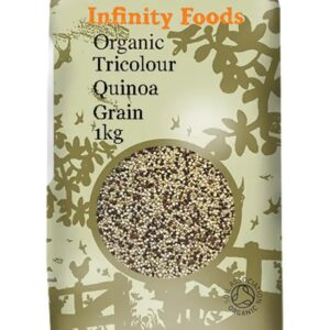 infinity foods organic Tricolour Quinoa Grain 1kg