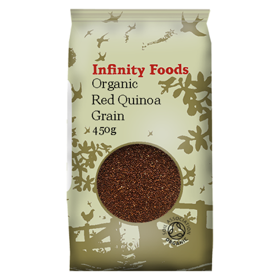 Infinity foods organic Red Quinoa Grain 450g