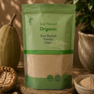 Just Natural Organic Raw Baobab Powder 200g