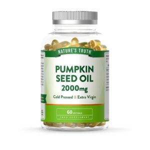 Nature's Truth Pumpkin Seed Oil 2000mg  60 softgels