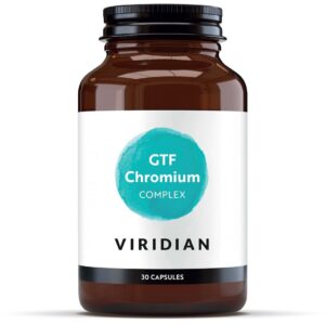 Viridian GTF Chromium Complex 30 Capsules
