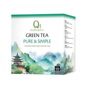 QI Green Tea Pure & simple 80 bags
