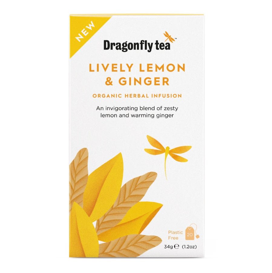 Dragonfly Tea LiveLy Lemon & Ginger 40g