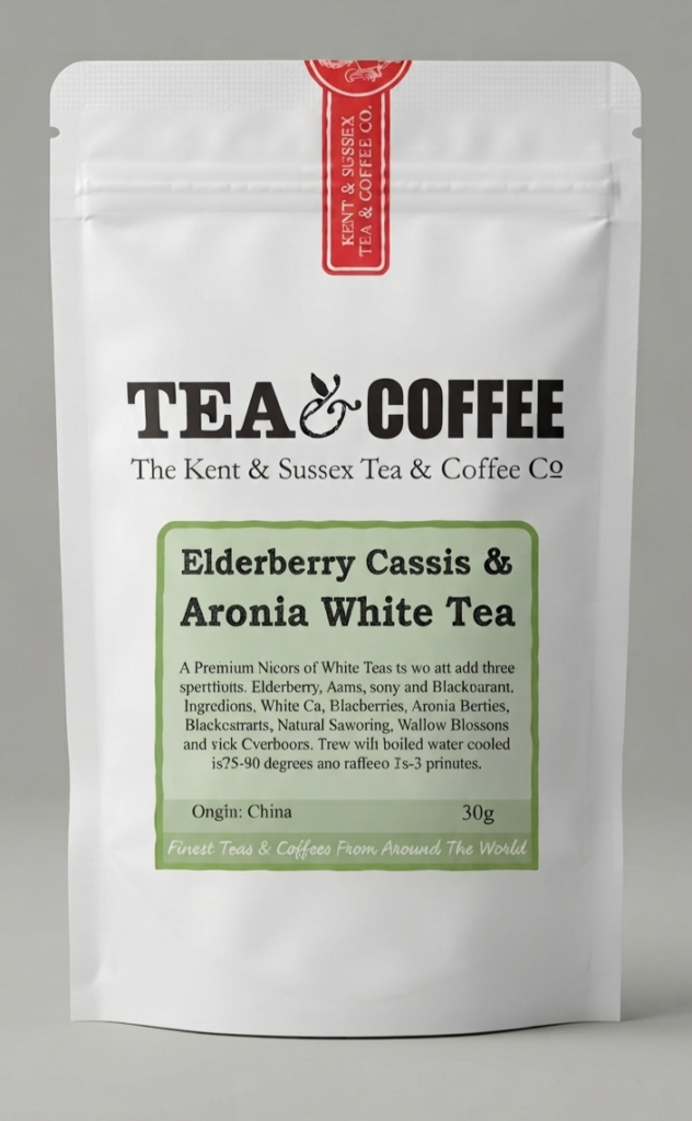 Elderberry Cassis & Aronia White Tea 30g