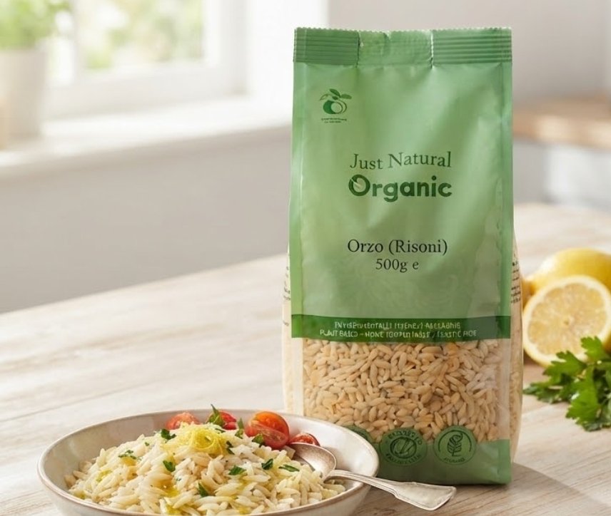 Just Natural organic Orzo (RISONI) 500G